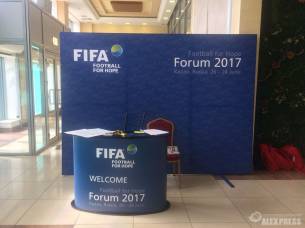 Оформление конференции FIFA