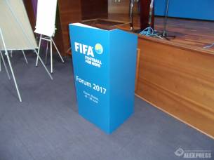 Оформление конференции FIFA