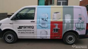 Брендирование авто SMEG